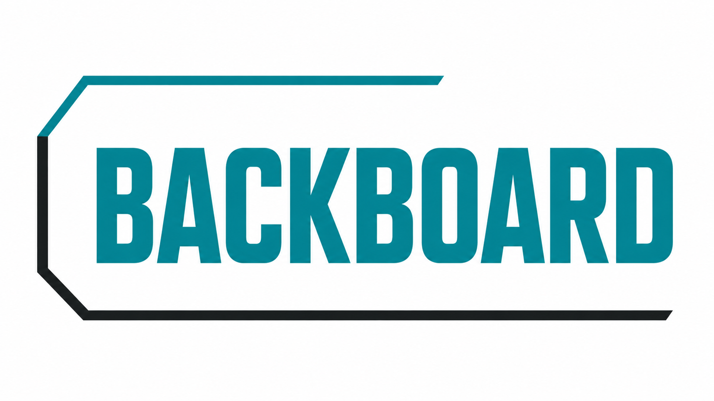 Backboard – 3D Blade Sign Size 2