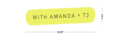 Amanda Vernaci payment link for Tag line