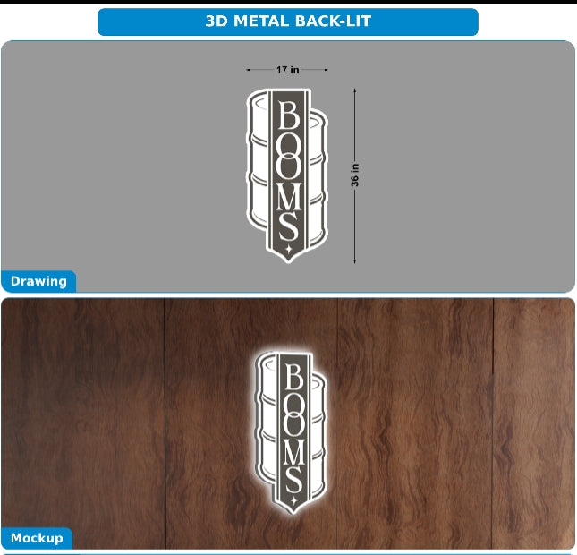 CUSTOM MOCKUP SIGN FOR Taylor Wilborn