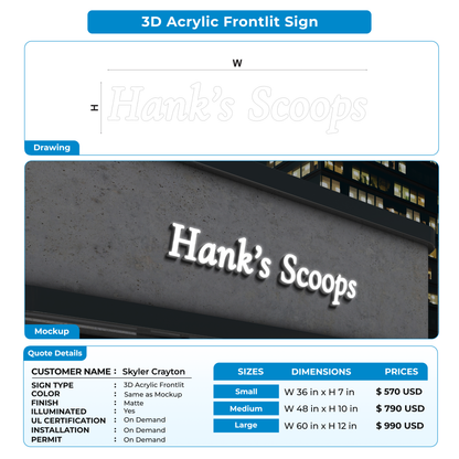 CUSTOM MOCKUP SIGN FOR Skyler Crayton