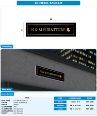 CUSTOM MOCKUP SIGN FOR Moe