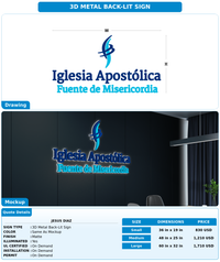 CUSTOM MOCKUP SIGN FOR Jesus Diaz