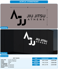 CUSTOM MOCKUP SIGN FOR Matt Mason