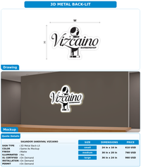 CUSTOM MOCKUP SIGN FOR Salvador  Sandoval Vizcaino