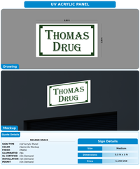 CUSTOM MOCKUP SIGN FOR RexAnn Brack