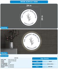CUSTOM MOCKUP SIGN FOR Caitlin