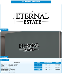 CUSTOM MOCKUP SIGN FOR brad binko