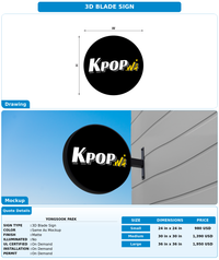 CUSTOM MOCKUP SIGN FOR YongSook Paek