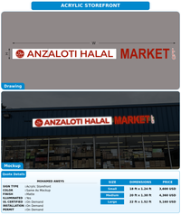 CUSTOM MOCKUP SIGN FOR mohamed aweys