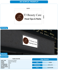 CUSTOM MOCKUP SIGN FOR Thanh Nguyen