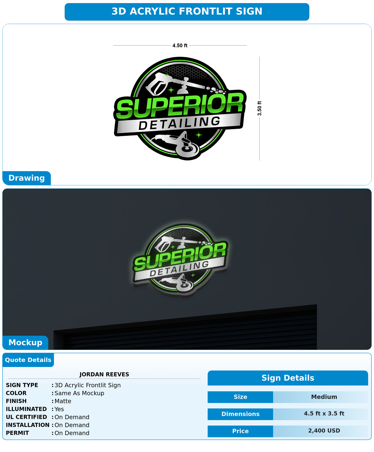 CUSTOM MOCKUP SIGN FOR Jordan reeves
