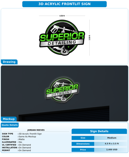 CUSTOM MOCKUP SIGN FOR Jordan reeves