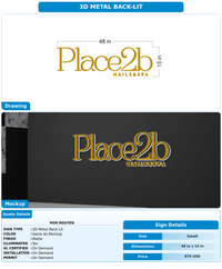 CUSTOM MOCKUP SIGN FOR RON NGUYEN