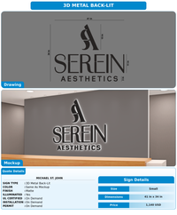 CUSTOM MOCKUP SIGN FOR Michael St. John