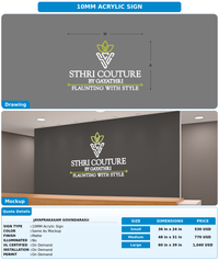 CUSTOM MOCKUP SIGN FOR Jayaprakasam Govindarasu