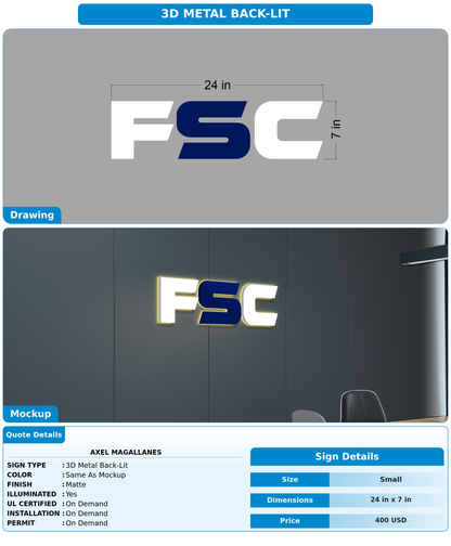 CUSTOM MOCKUP SIGN FOR Axel Magallanes