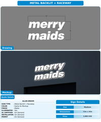 CUSTOM MOCKUP SIGN FOR Allen Brehm