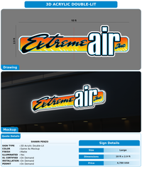 CUSTOM MOCKUP SIGN FOR Shawn Penzo