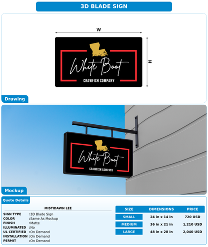 CUSTOM MOCKUP SIGN FOR Mistidawn Lee