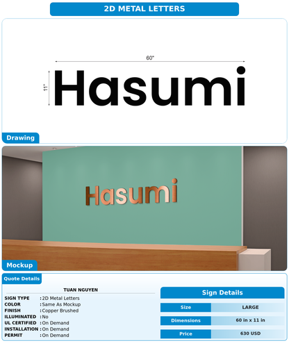 CUSTOM MOCKUP SIGN FOR Tuan Nguyen