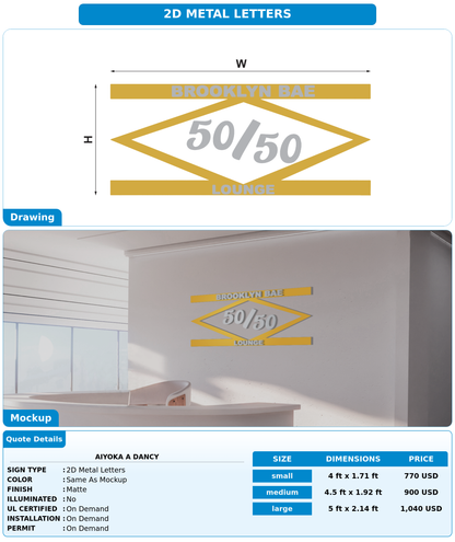 CUSTOM MOCKUP SIGN FOR aiyoka a dancy