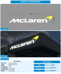 CUSTOM MOCKUP SIGN FOR Todd Braden