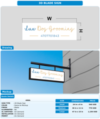 CUSTOM MOCKUP SIGN FOR Anna