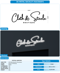 CUSTOM MOCKUP SIGN FOR Crystal Hamilton