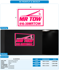 CUSTOM MOCKUP SIGN FOR DJ Adamson