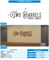 CUSTOM MOCKUP SIGN FOR Leah Sarkkinen