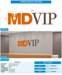 CUSTOM MOCKUP SIGN FOR Kate Lops