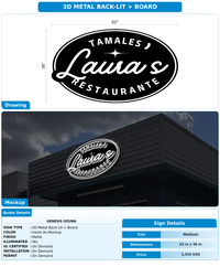 CUSTOM MOCKUP SIGN FOR Genesis Ozuna