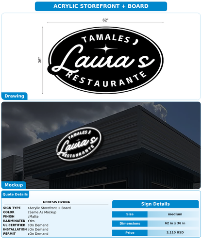 CUSTOM MOCKUP SIGN FOR Genesis Ozuna