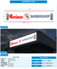 CUSTOM MOCKUP SIGN FOR Visual Print