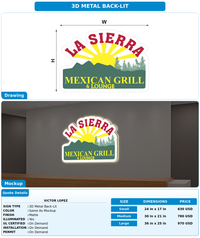 CUSTOM MOCKUP SIGN FOR Victor Lopez