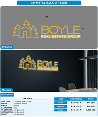 CUSTOM MOCKUP SIGN FOR Lisa Boyle