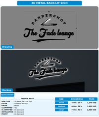 CUSTOM MOCKUP SIGN FOR Camron wells