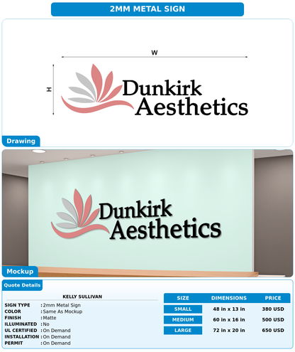 CUSTOM MOCKUP SIGN FOR Kelly Sullivan