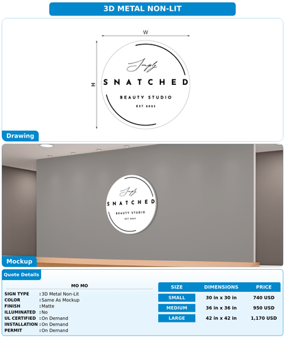 CUSTOM MOCKUP SIGN FOR Mo mo