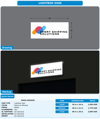 CUSTOM MOCKUP SIGN FOR Maria Madiedo