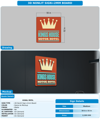 CUSTOM MOCKUP SIGN FOR Kunal Patel