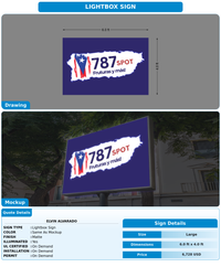 CUSTOM MOCKUP SIGN FOR Elvin Alvarado