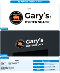 CUSTOM MOCKUP SIGN FOR Jeremy