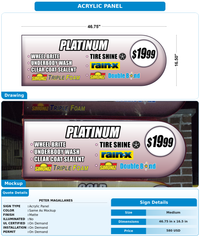 CUSTOM MOCKUP SIGN FOR Peter Magallanes