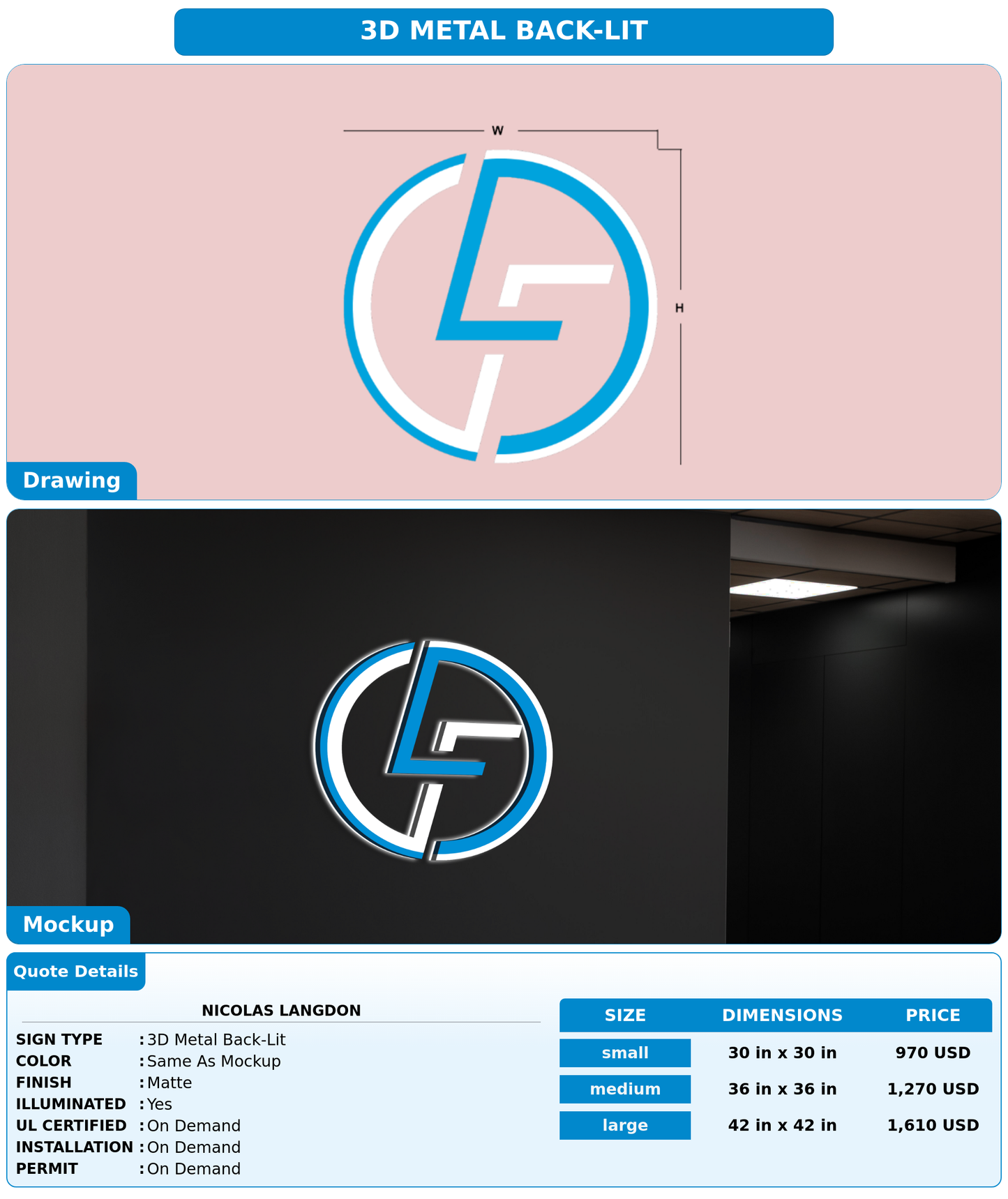 CUSTOM MOCKUP SIGN FOR Nicolas Langdon