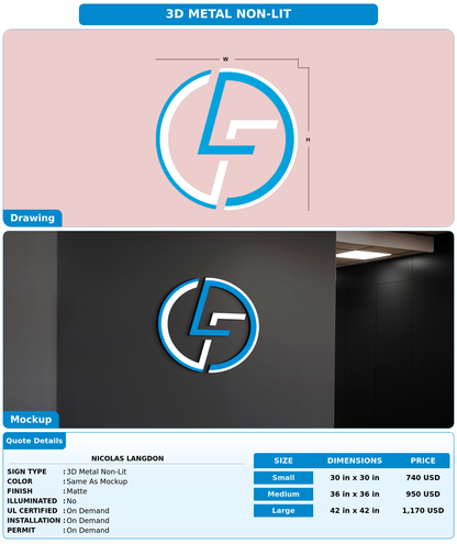 CUSTOM MOCKUP SIGN FOR Nicolas Langdon
