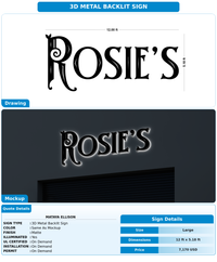 CUSTOM MOCKUP SIGN FOR Mataya Ellison