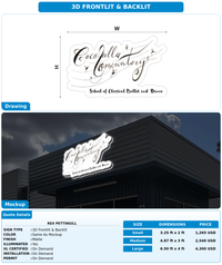 CUSTOM MOCKUP SIGN FOR Rex Pettingill