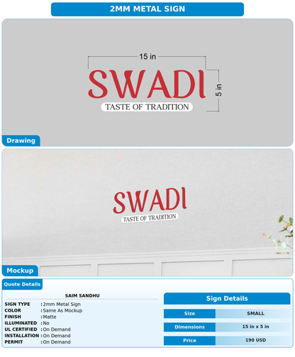 CUSTOM MOCKUP SIGN FOR Saim Sandhu