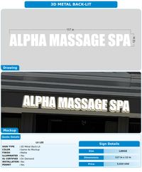 CUSTOM MOCKUP SIGN FOR Lu Lee